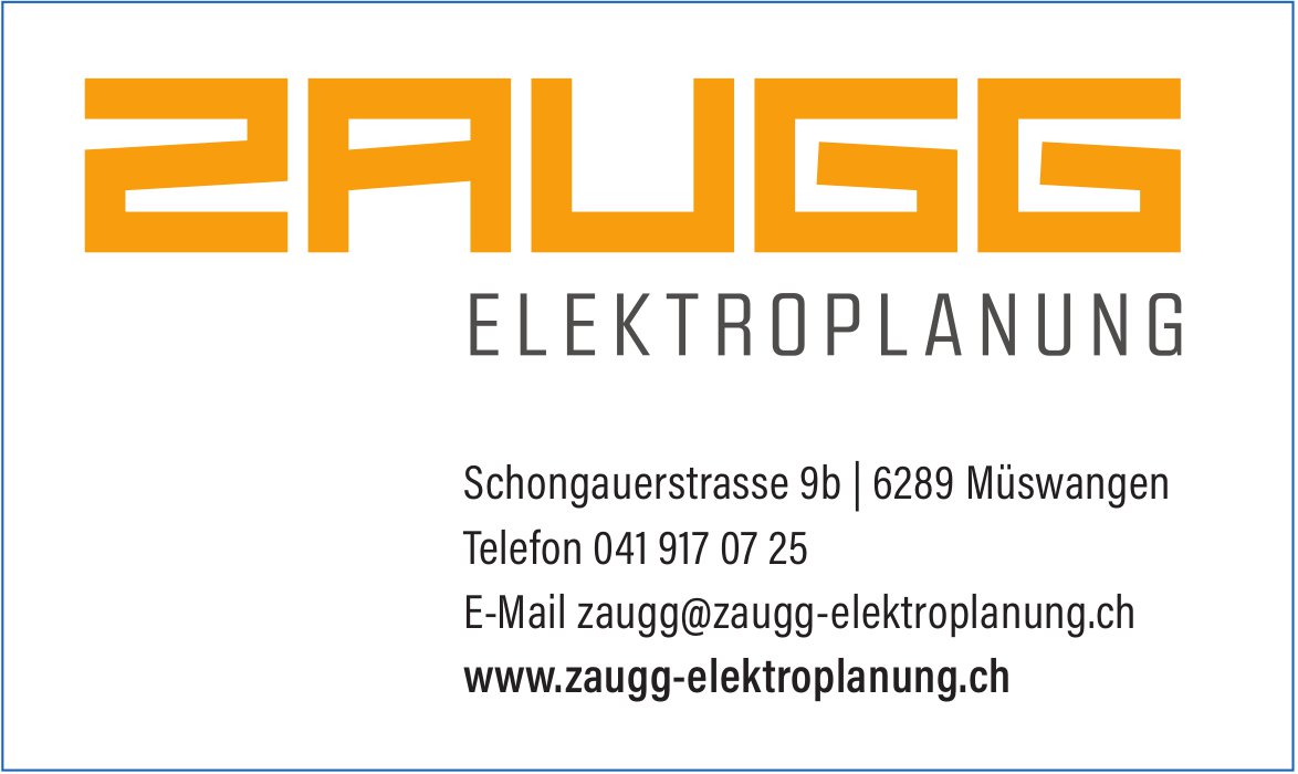 Zaugg Elektroplanung, Müswangen