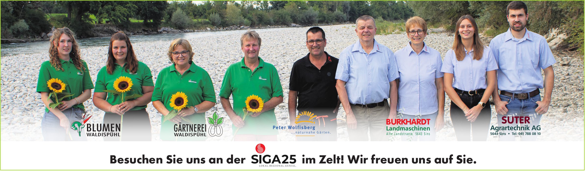 Waldispühl, Sins - Besuchen Sie uns an der SIGA