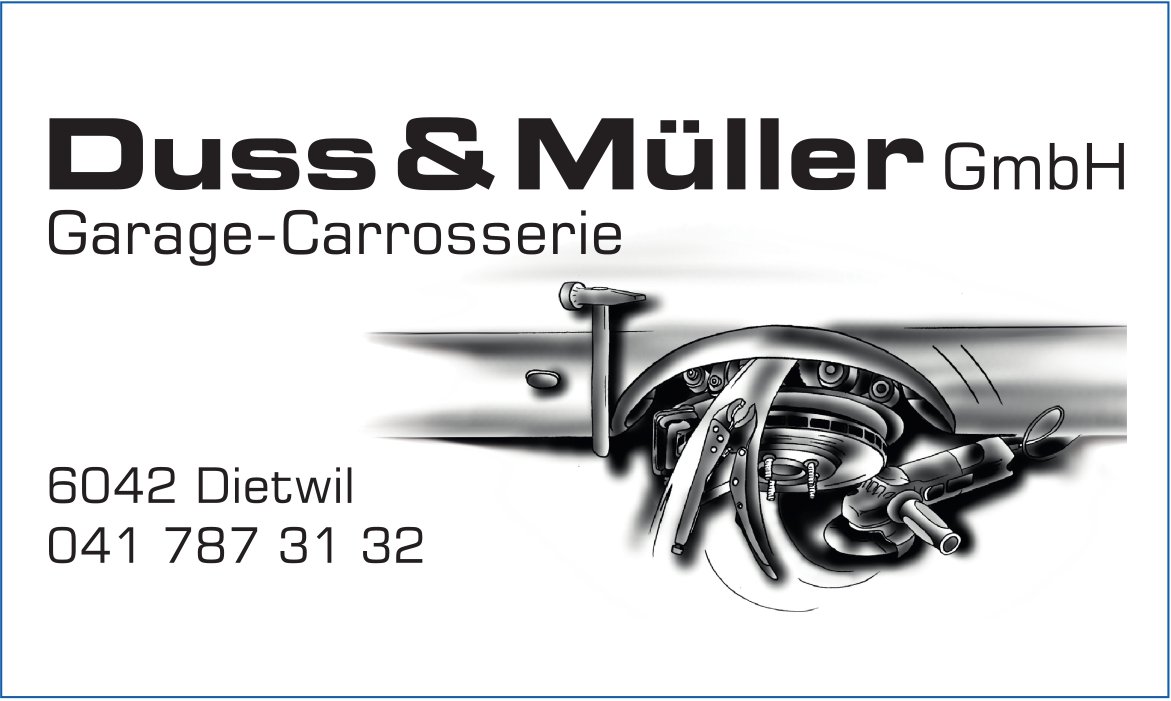 Duss & Müller GmbH, Dietwil - Garage-Carrosserie