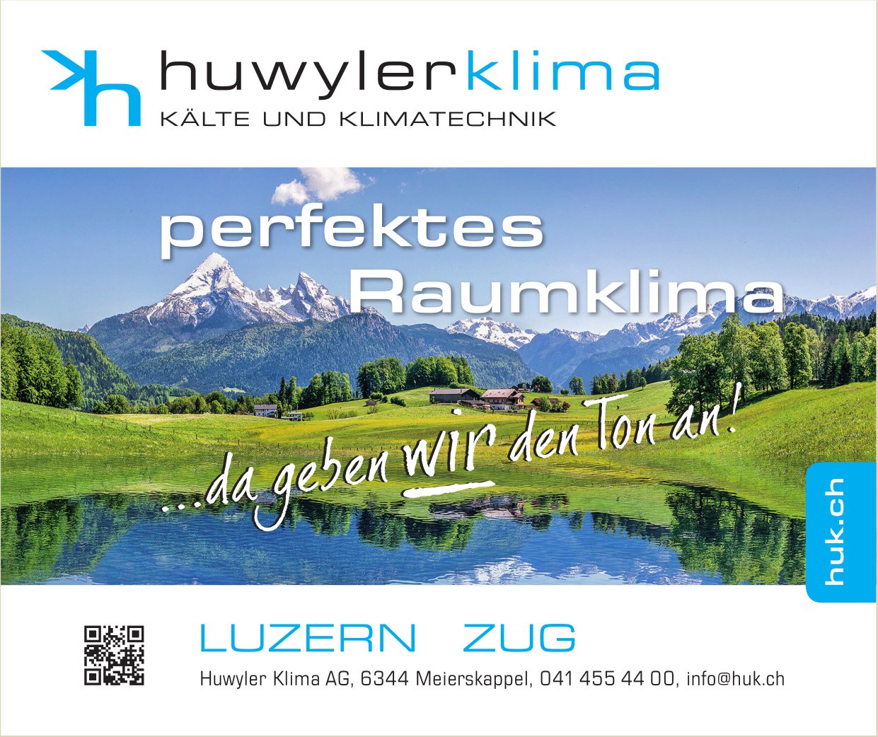 Huwyler Klima AG, Meierskappel - Perfektes Raumklima