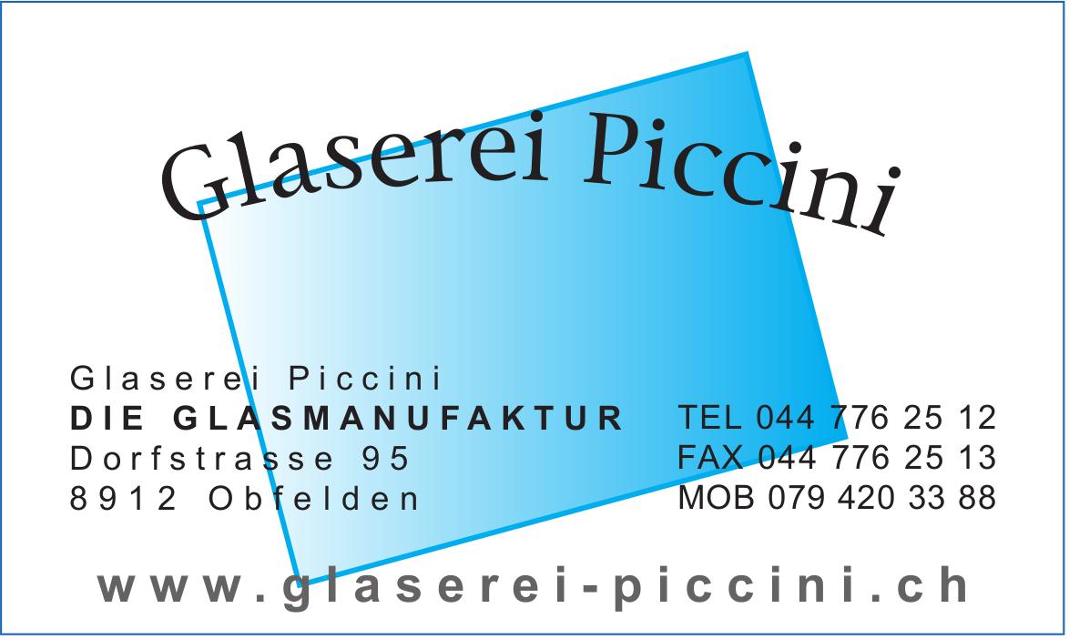 Glaserei Piccini, Obfelden - Glaserei Piccini