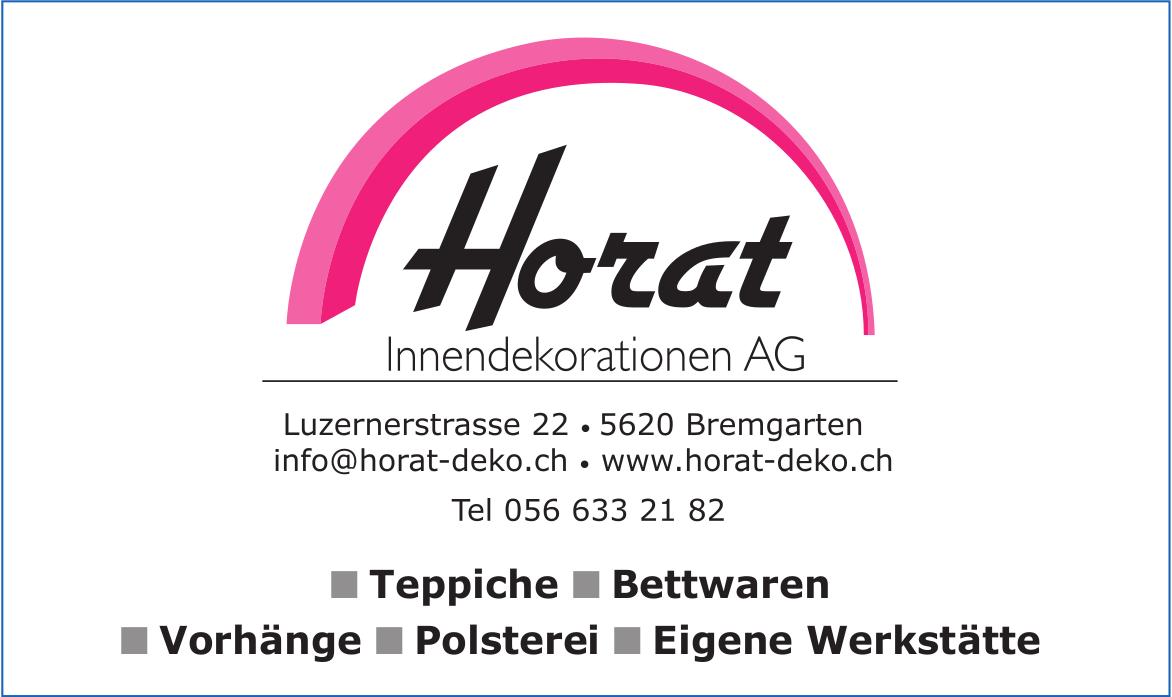 Horat Innendekorationen AG, Bremgarten - Teppiche, Bettwaren,  Vorhänge,  Polsterei