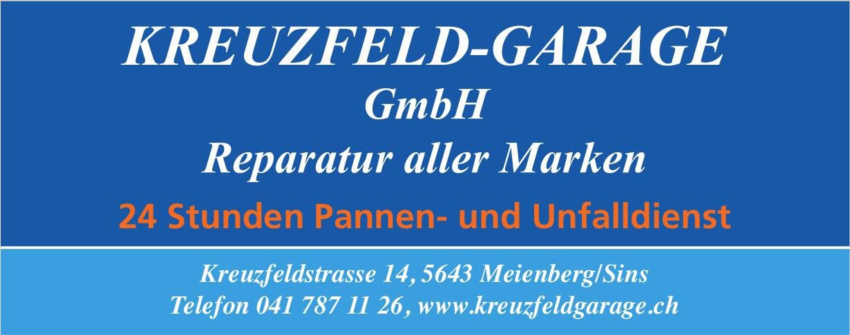 Kreuzfeld-Garage GmbH, Meienberg - 24 Stunden Pannen- und Unfalldienst