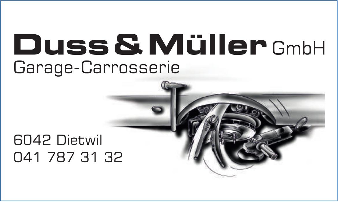 Duss & Müller GmbH, Dietwil - Garage-Carrosserie