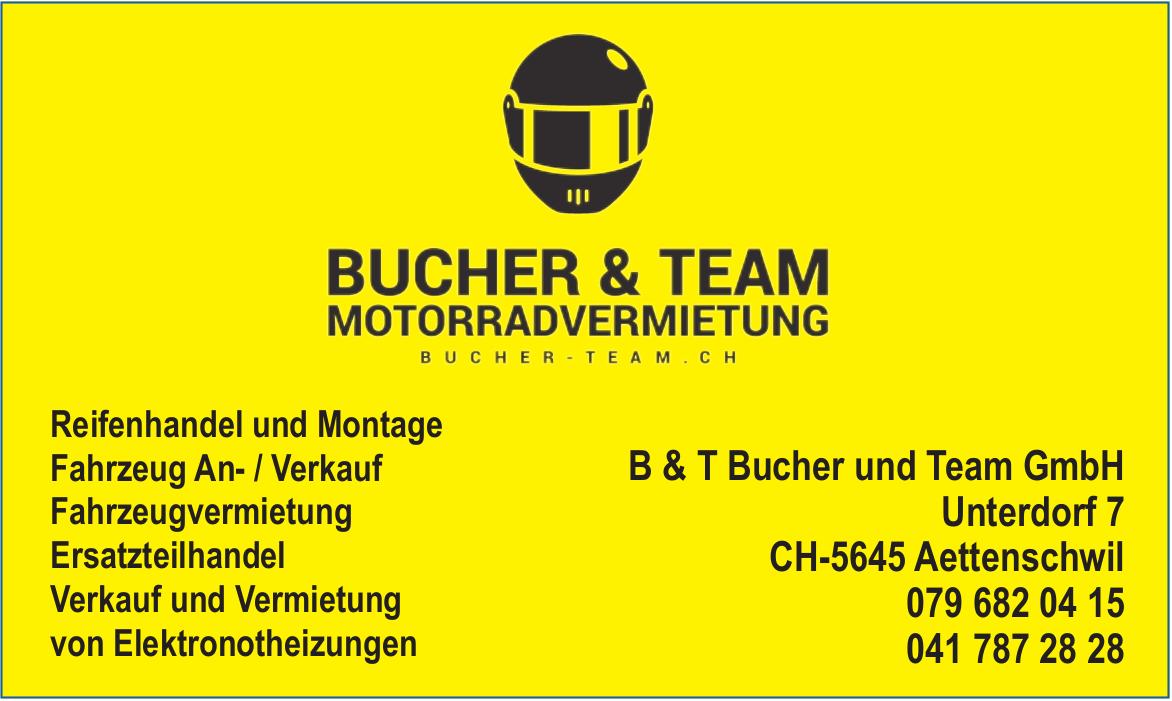 B & T Bucher und Team GmbH, Aettenschwil - Reifenhandel und Montage Fahrzeug An- / Verkauf Fahrzeugvermietung Ersatzteilhandel Verkauf und Vermietung von Elektronotheizungen