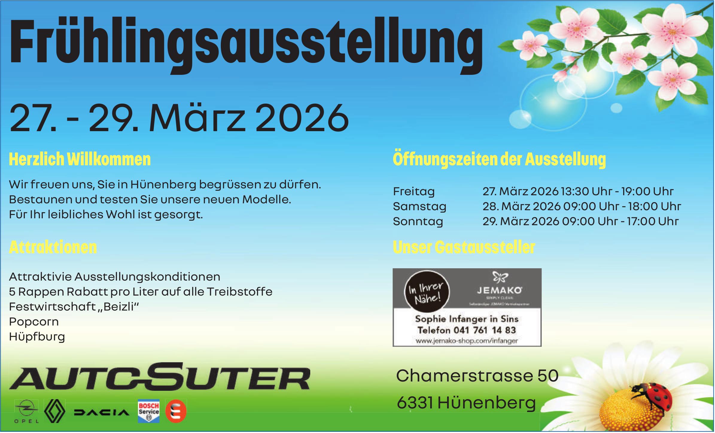Hünenberg - Frühlingsausstellung
