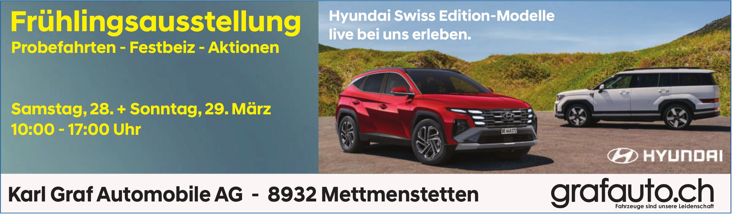 Frühlingsausstellung, 28. März, Mettmenstetten