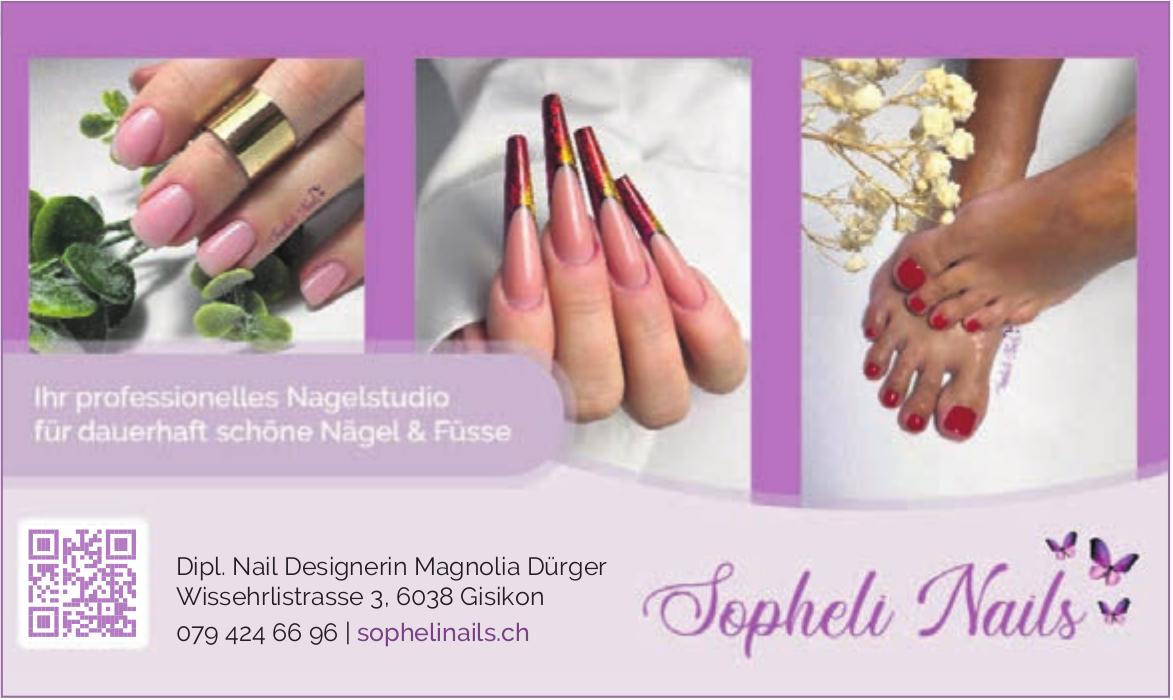 Sopheli Nails, Gisikon - Ihr professionelles Nagelstudio für dauerhaft schöne Nägel & Füsse