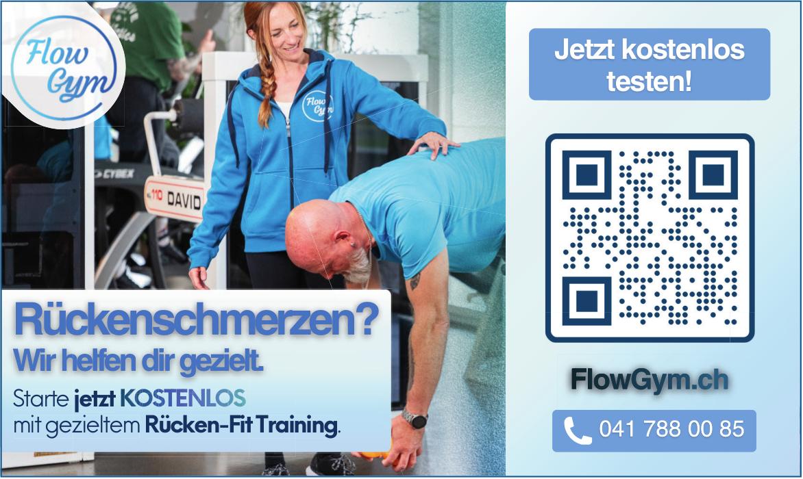 Flow Gym, Rückenschmerzen? Wir helfen dir gezielt.