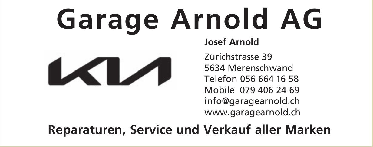 Garage Arnold AG, Merenschwand - Reparaturen, Service und Verkauf aller Marken