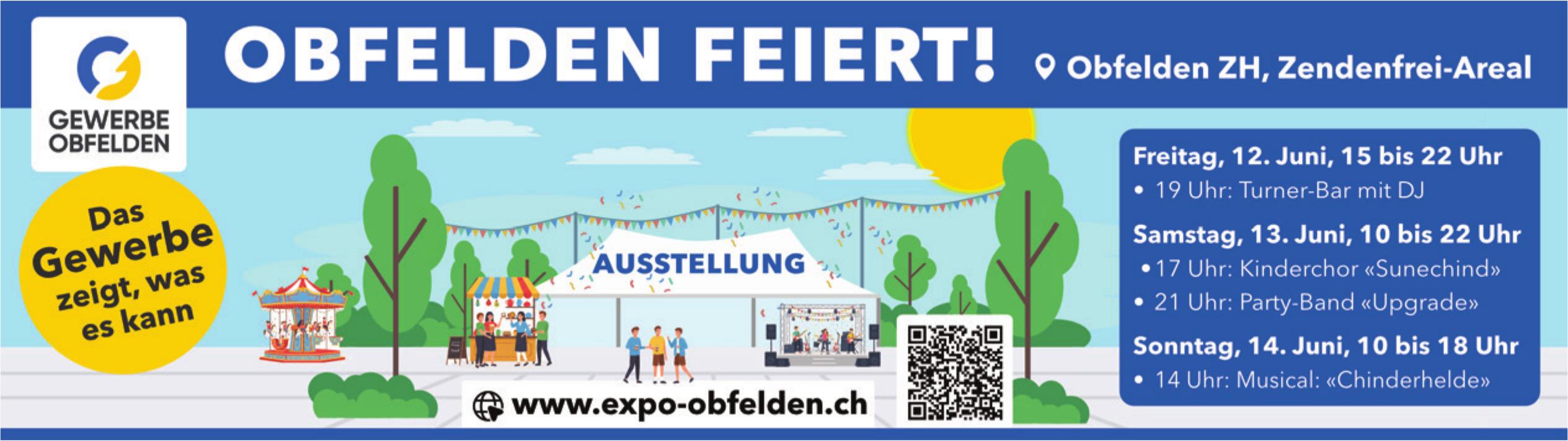 OBFELDEN FEIERT!, 12. Juni, Zendenfrei-Areal