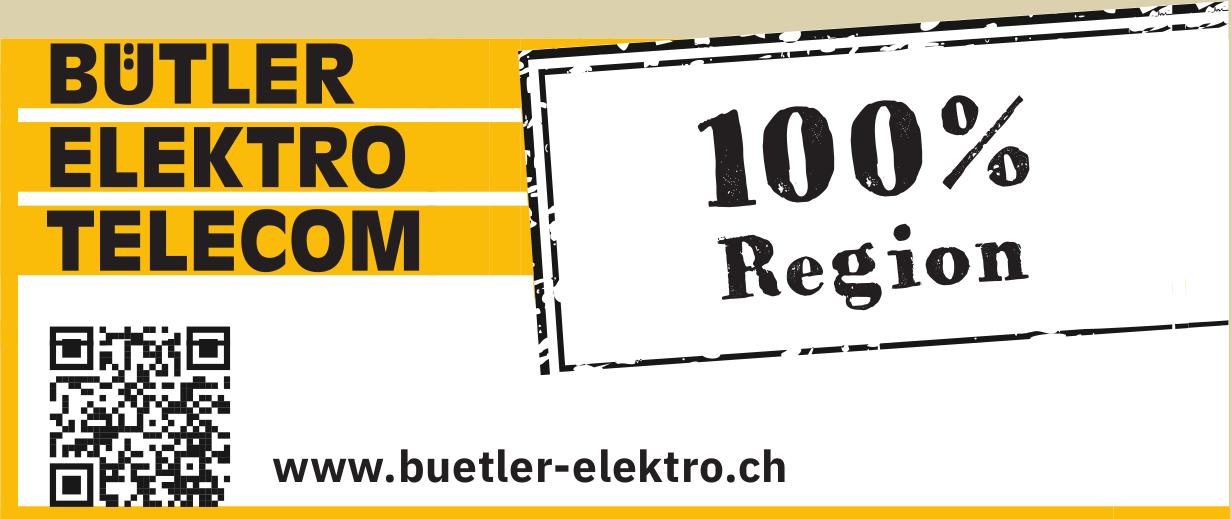 Bütler Elektro Telecom, 100% Region
