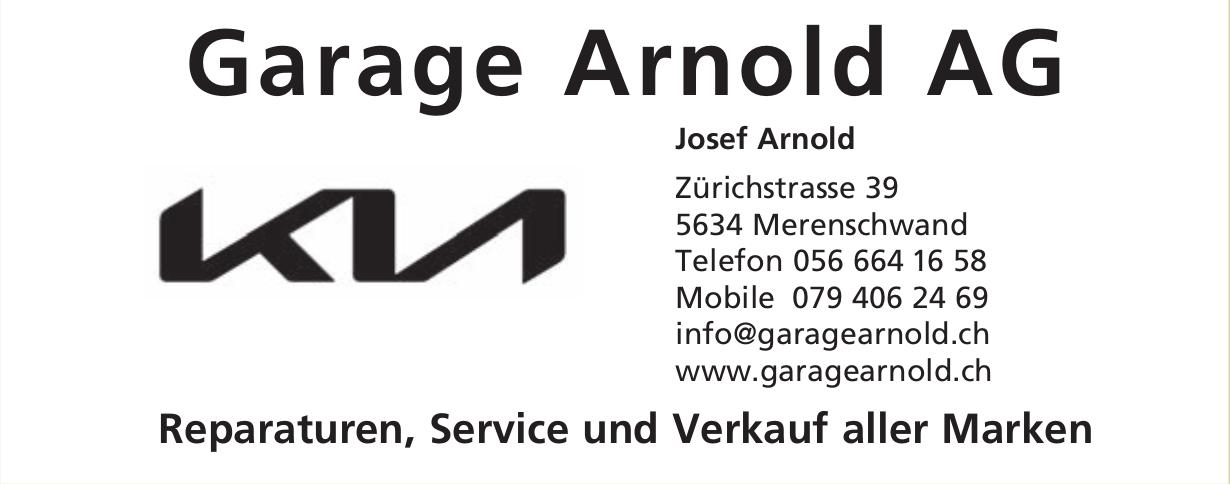 Garage Arnold AG, Merenschwand - Reparaturen, Service und Verkauf aller Marken