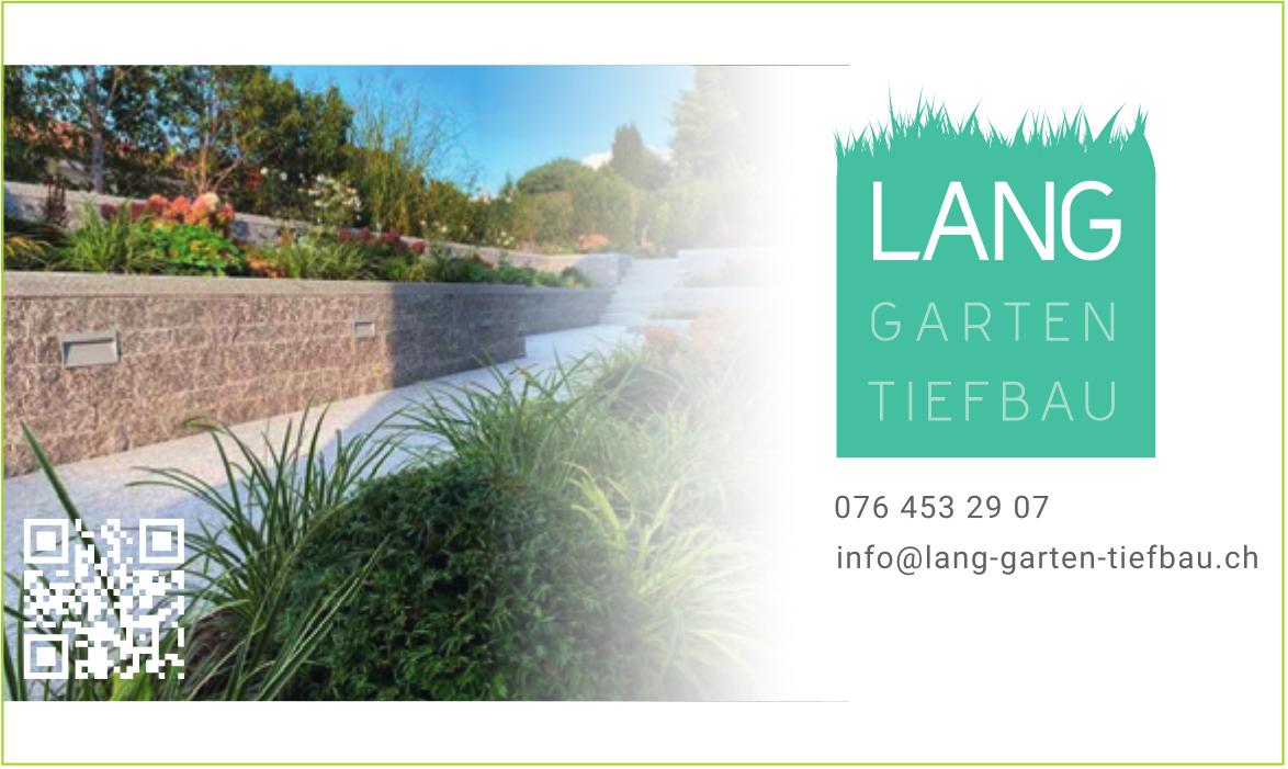 LANG GARTEN TIEFBAU