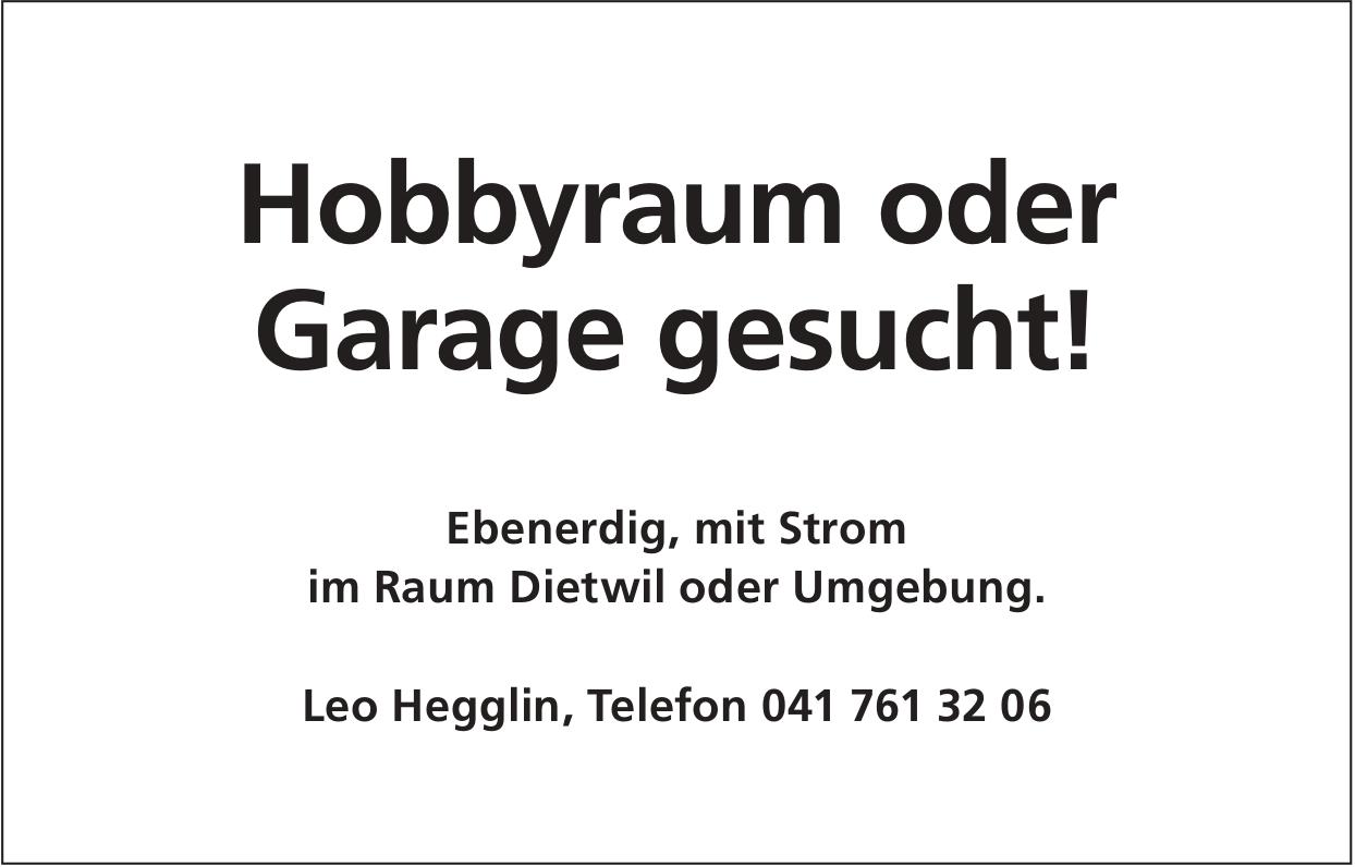 Hobbyraum oder Garage im Raum Dietwil oder Umgebung gesucht