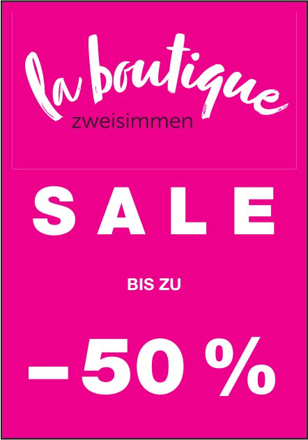 La Boutique, Zweisimmen - Sale bis zu –50%