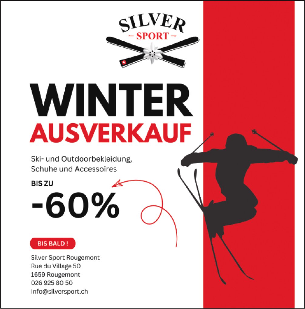 Silver Sport, Rougemont - Winter-Ausverkauf