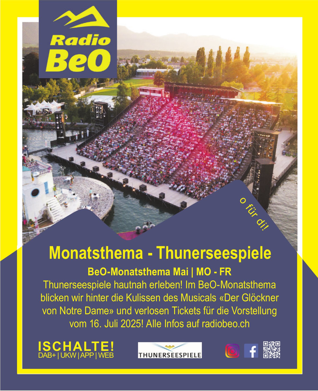 RadioBeO - Monatsthema - Thunerseespiele