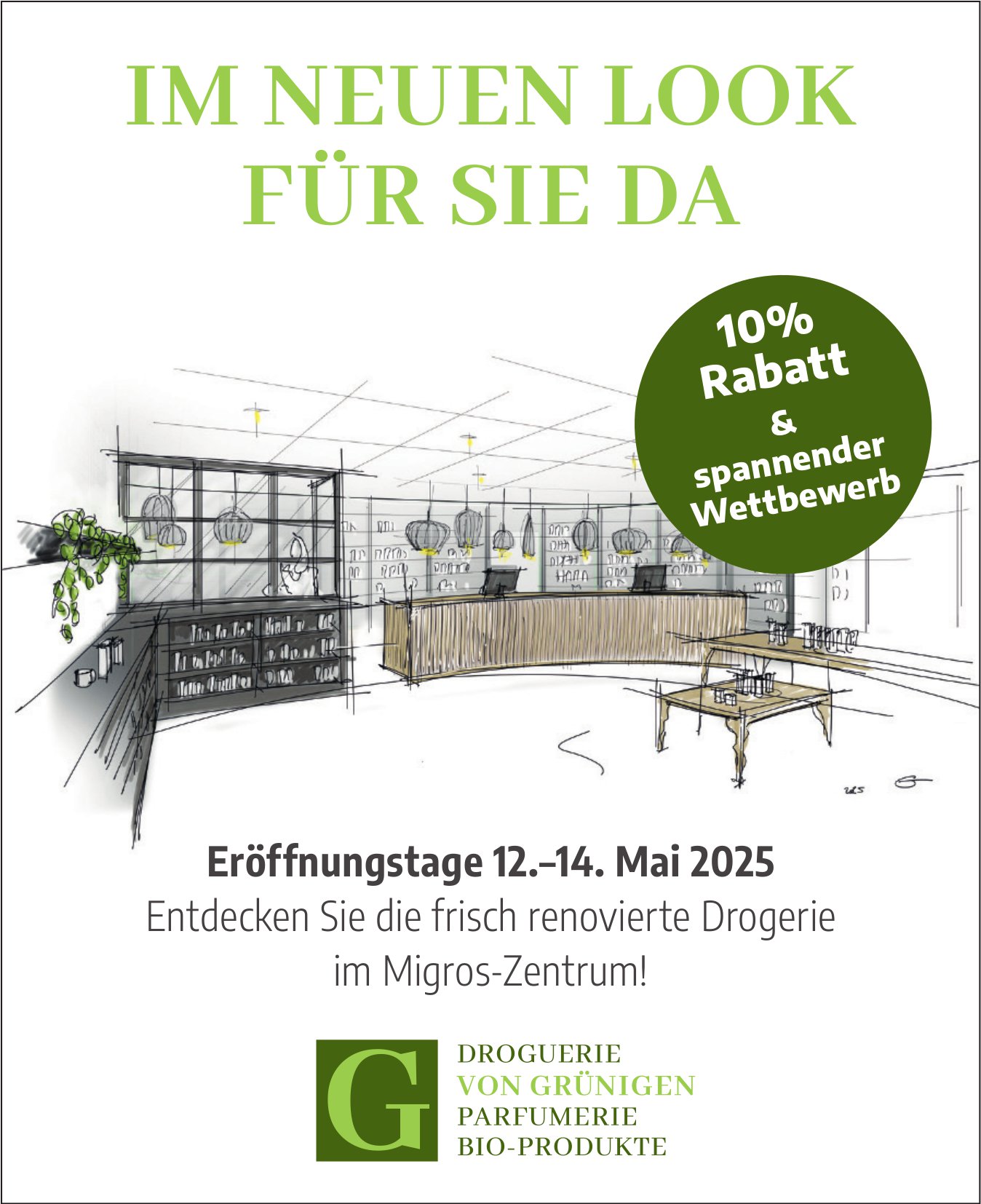 Droguerie von Grünigen, Gstaad - Im neuen Look für Sie da