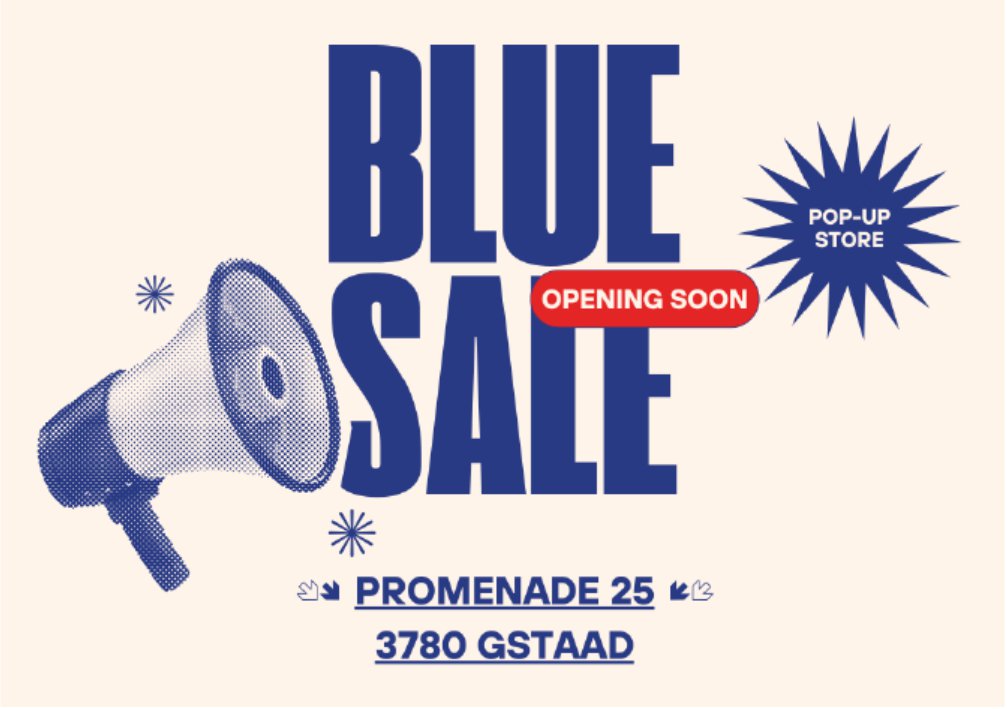 GSTAAD - BLUE SALE
