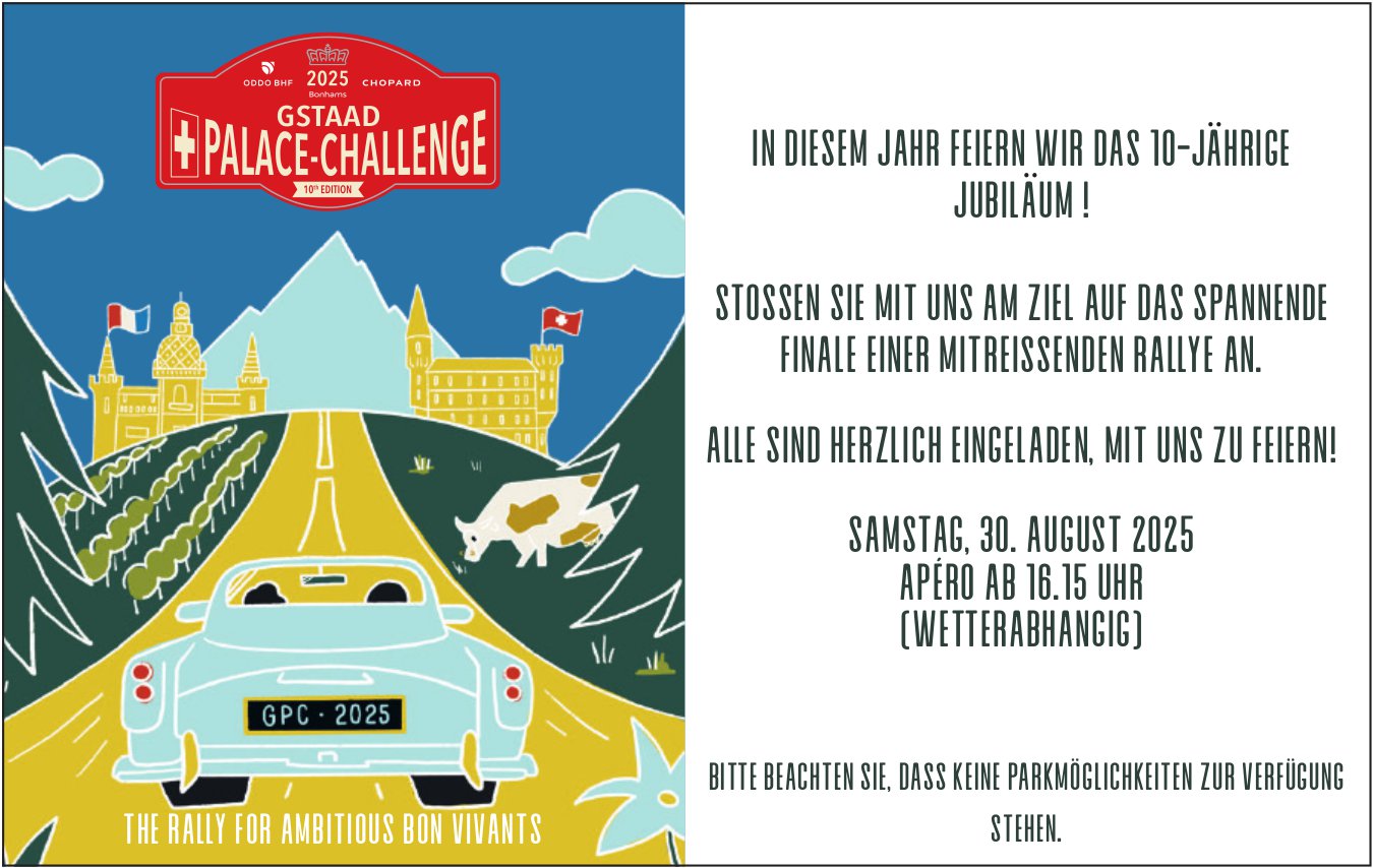 Gstaad Palace Challenge, 30. August, Gstaad