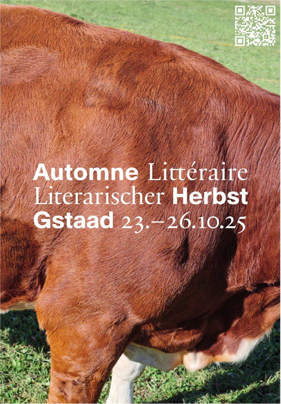 Automne Littéraire / Literarischer Herbst, 23. - 26. Oktober, Gstaad