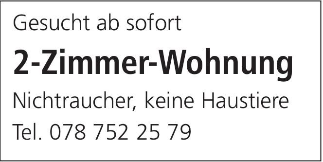 2-Zimmer-Wohnung, zu mieten gesucht
