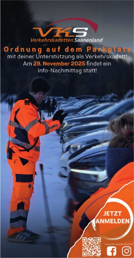 Ordnung auf dem Parkplatz, 29. November