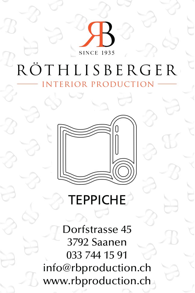 Röthlisberger Interior Production, Saanen - Teppiche