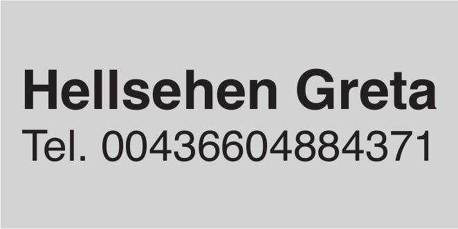 Hellsehen Greta