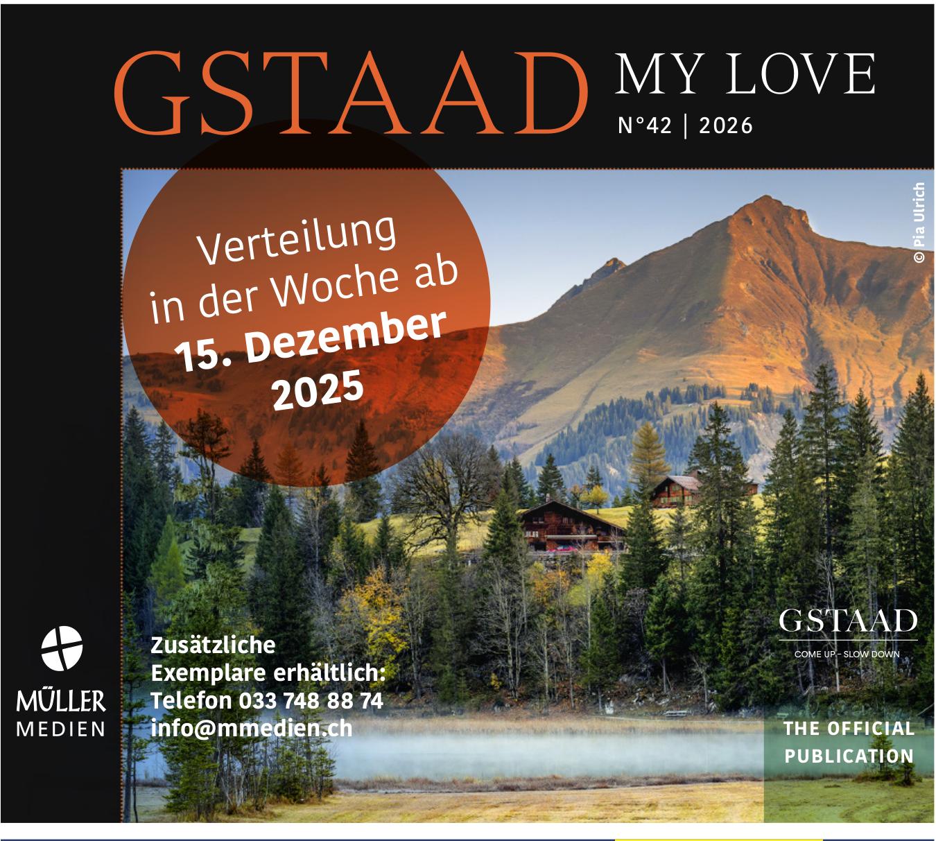 Müller Medien AG, Gstaad - My Love N°42|2026