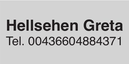 Hellsehen Greta