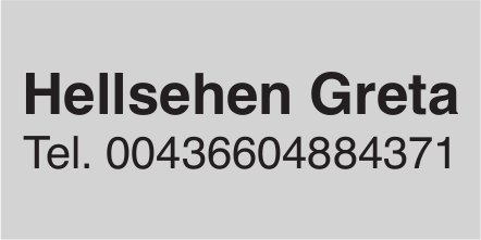 Hellsehen Greta