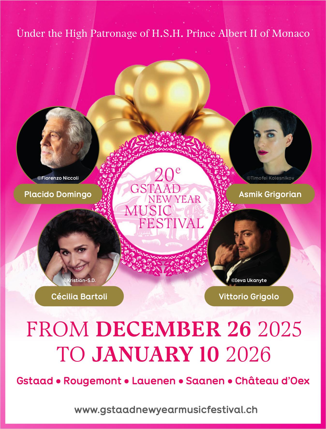New Year Music Festival, 26. Dezember - 10. Januar