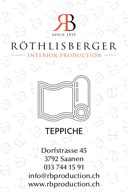 Röthlisberger Interior Production, Saanen - Teppiche