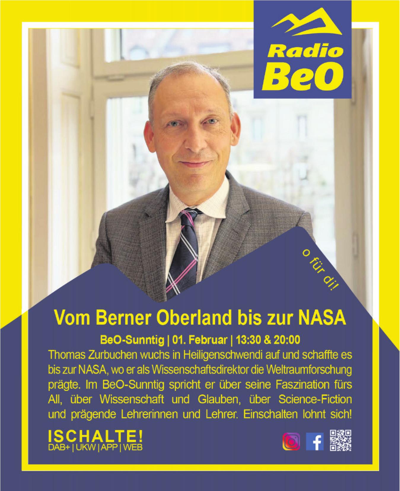 Radio BeO, Vom Berner Oberland bis zur NASA