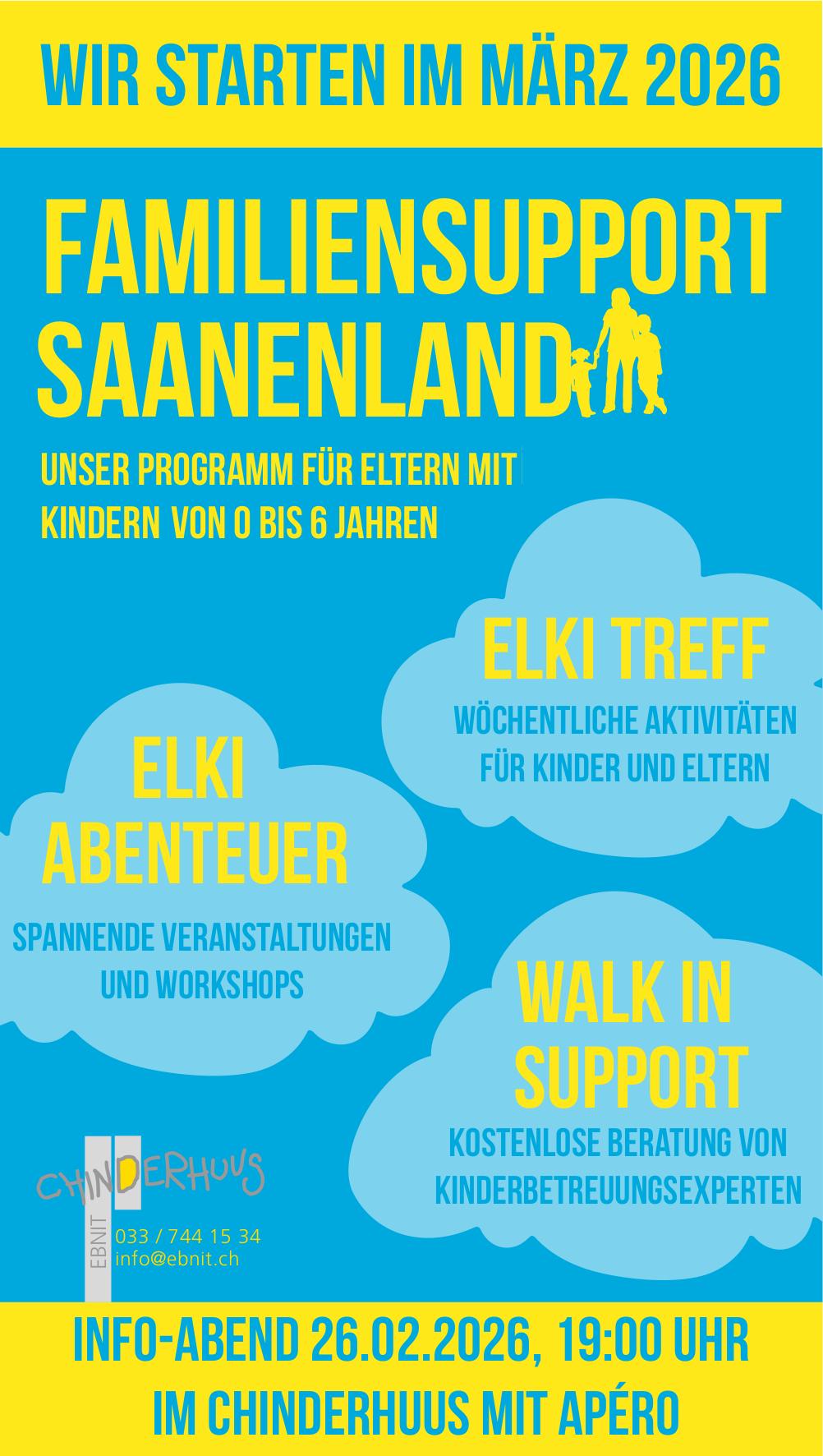 INFO-ABEND, 26. Februar, Chinderhuus