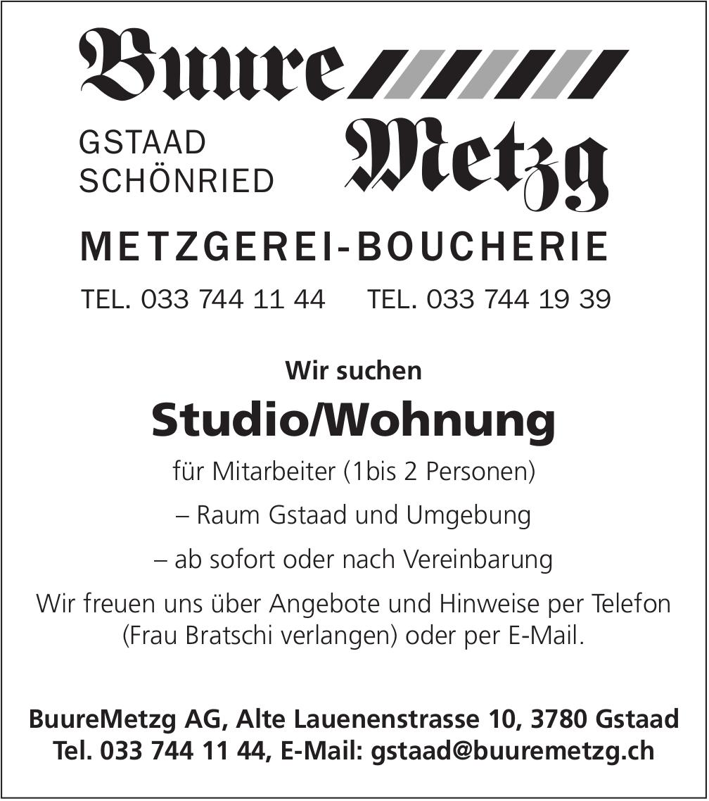 Studio/Wohnung für Mitarbeiter, Gstaad, zu mieten gesucht