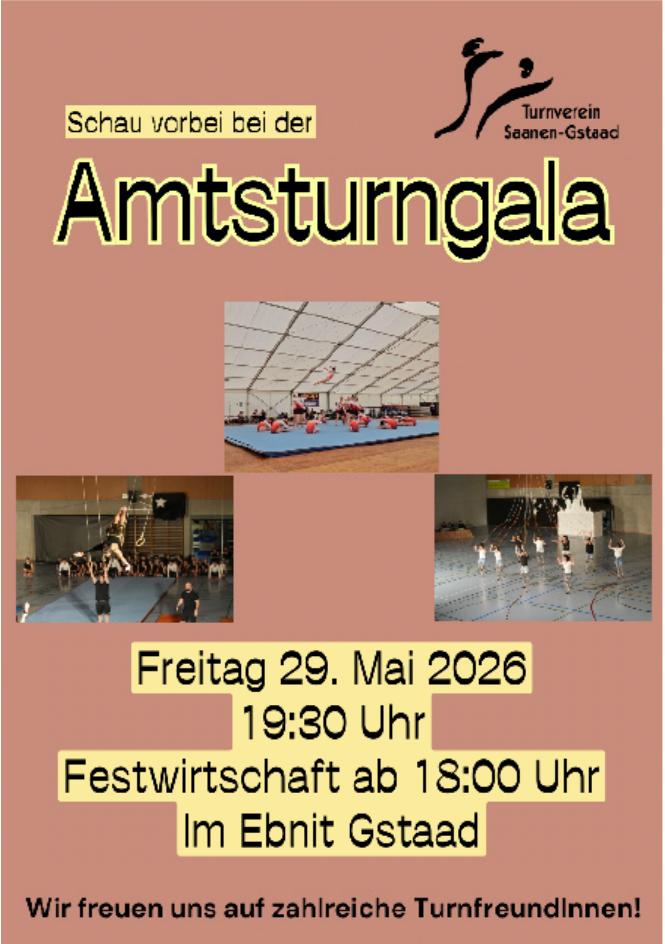 Amtsturngala, 29. Mai, Ebnit Gstaad