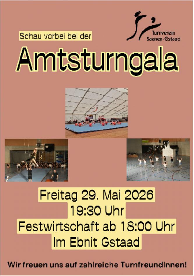Amtsturngala, 29. Mai, Ebnit Gstaad