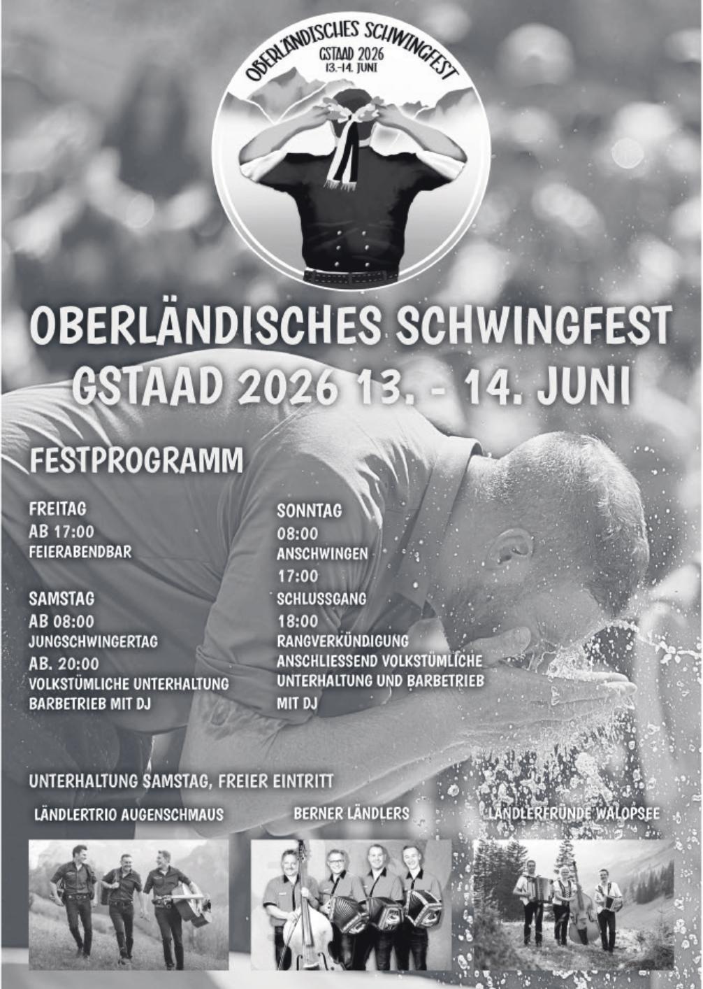 OBERLÄNDISCHES SCHWINGFEST, 13. - 14. Juni