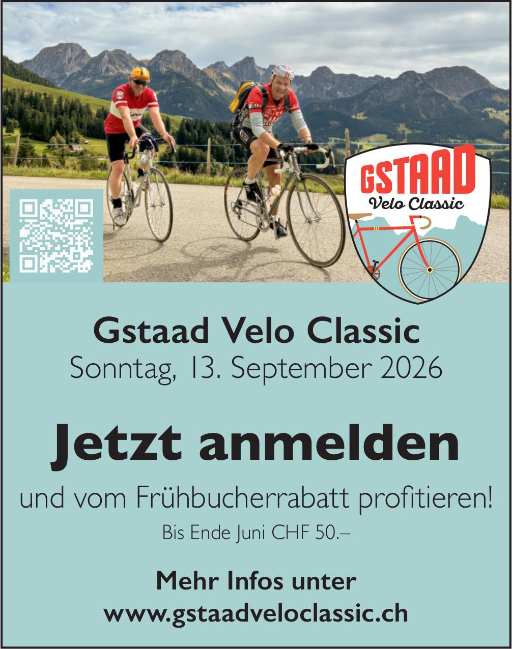 Gstaad Velo Classic, 13. September