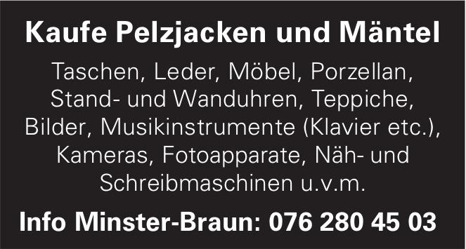 Kaufe Pelzjacken und Mäntel