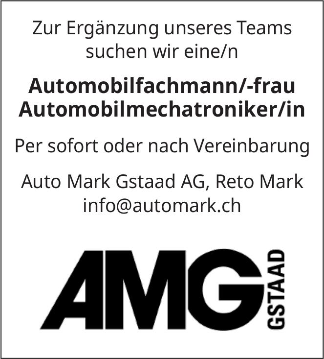 Automobilfachmann/-frau Automobilmechatroniker/in, Auto Mark Gstaad AG, Gesucht