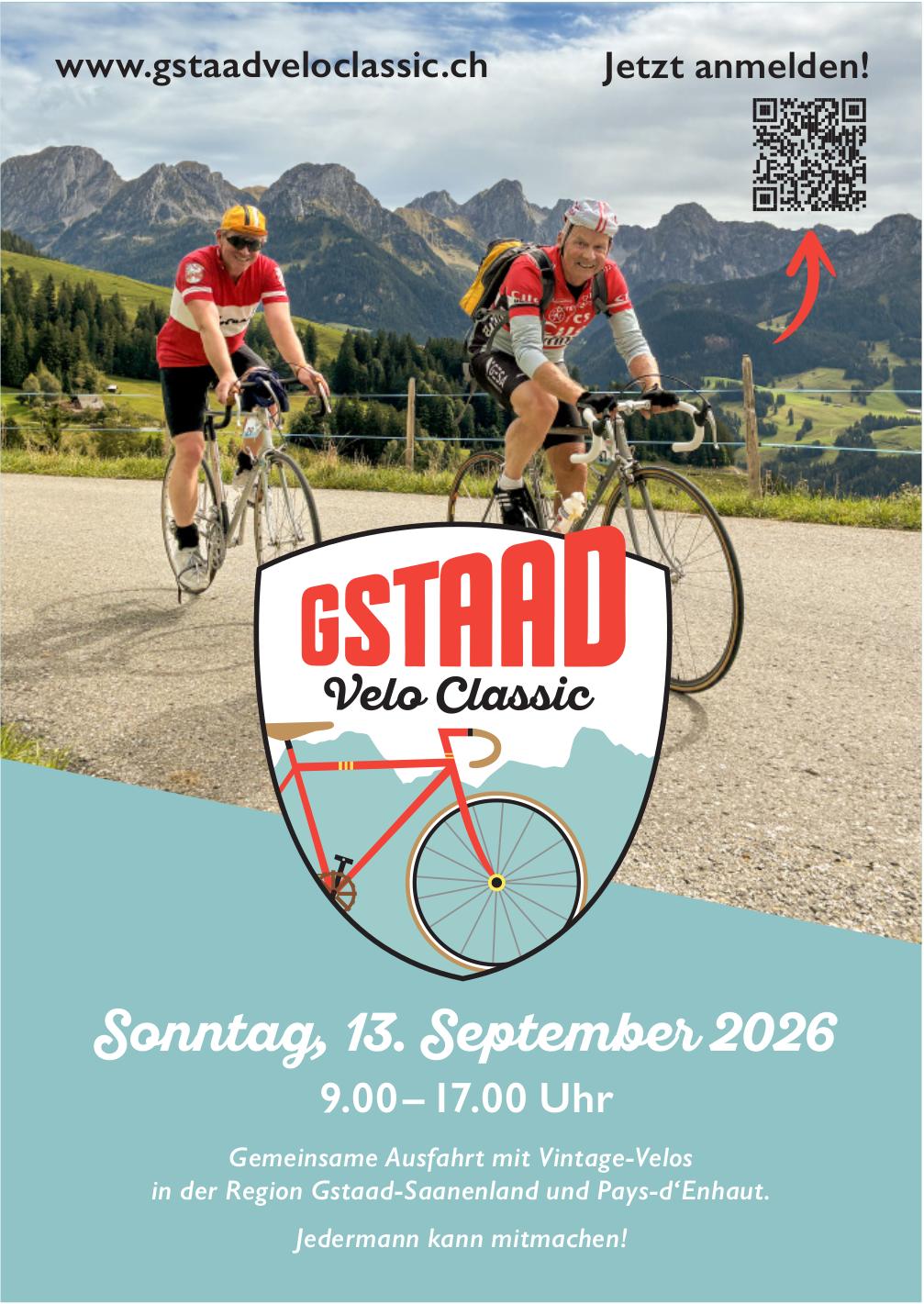 GSTAAD Velo Classic, 13. September