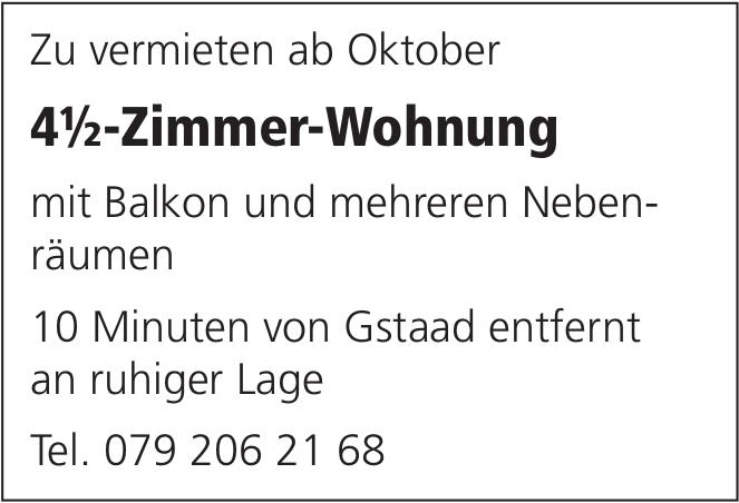 4½-Zimmer-Wohnung, zu vermieten