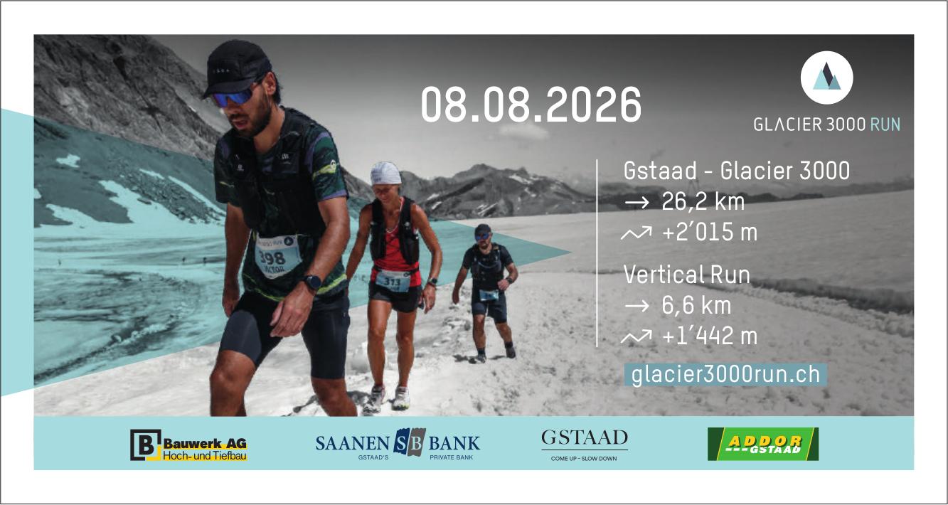 GLACIER 3000 RUN, 8. August