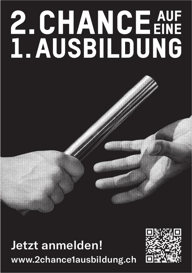 2. Chance auf eine 1. Ausbildung - Jetzt anmelden!