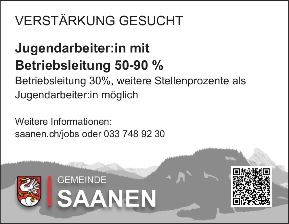 Jugendarbeiter:in mit Betriebsleitung 50-90 %, Gemeinde Saanen, Gesucht