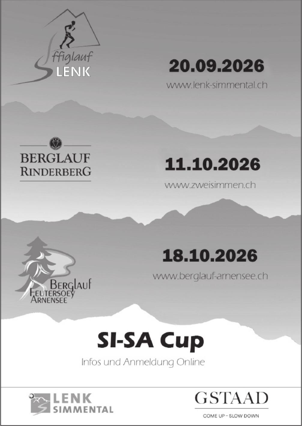 SI-SA Cup, 20. September - 18. Oktober